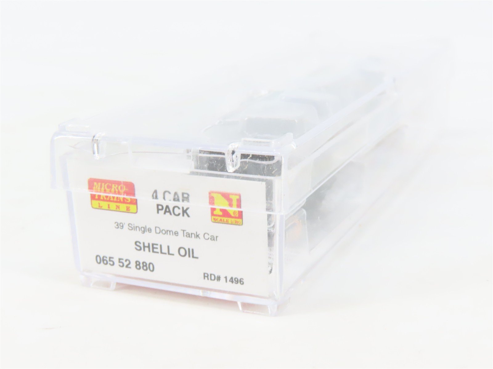 N Scale Micro-Trains MTL 06552880 SCCX Shell Oil 39' Single Dome Tankcar #1496