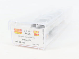 N Scale Micro-Trains MTL 06552880 SCCX Shell Oil 39' Single Dome Tankcar #1496
