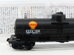 N Scale Micro-Trains MTL 06553880 SCCX Shell Oil 39' Single Dome Tankcar #1535