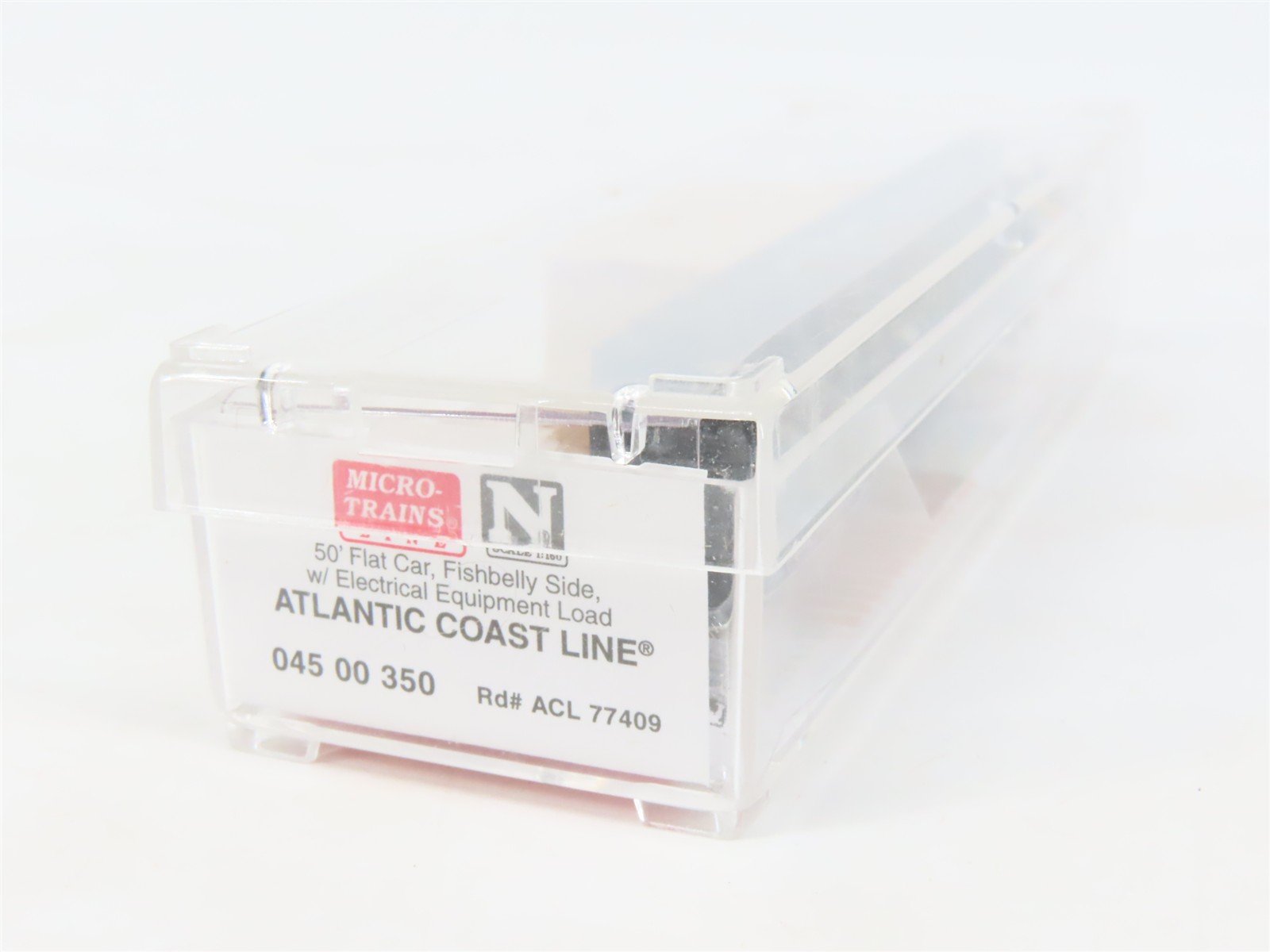 N Micro-Trains MTL 04500350 ACL Atlantic Coast Line 50' Flatcar #77409 wLoad