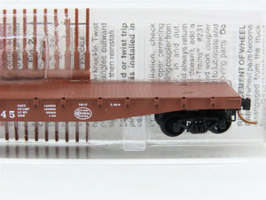 N Scale Micro-Trains MTL 04500040 NYC New York Central 50' Flatcar #499845