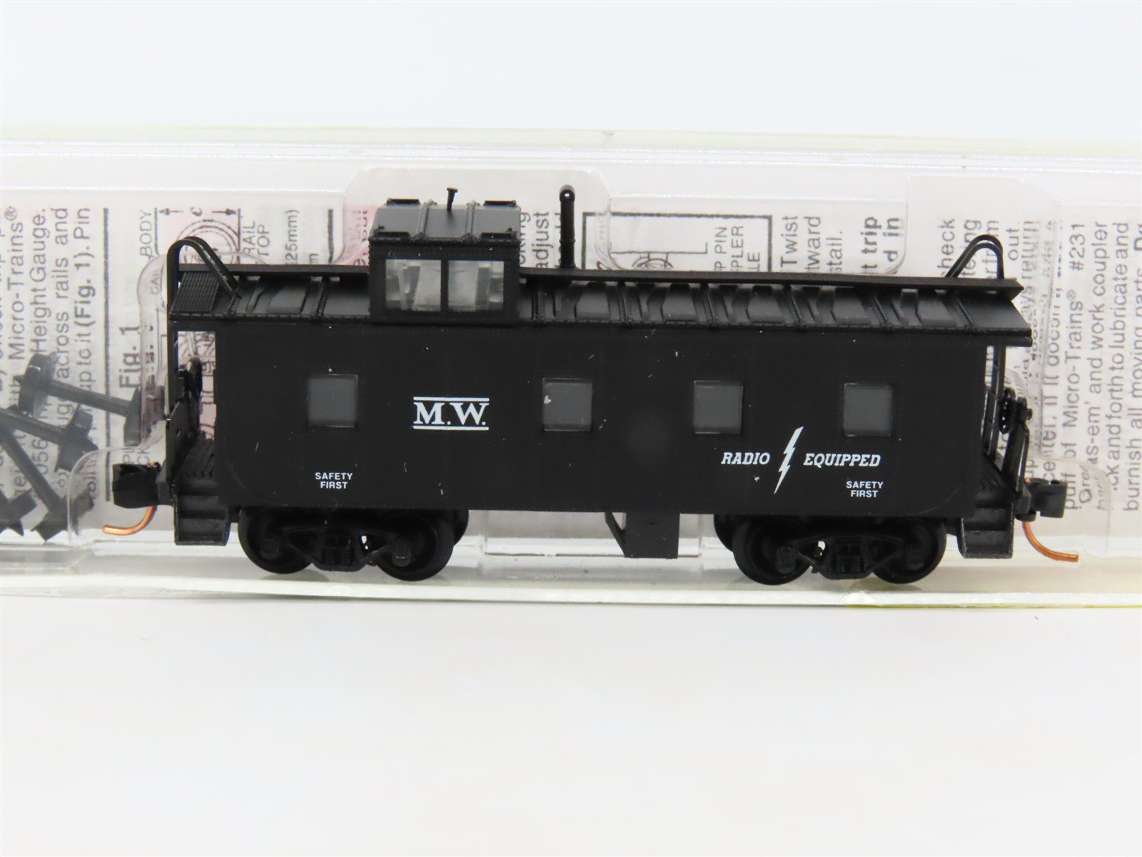 N Scale Micro-Trains MTL 100070 MW Maintenance of Way 36' Steel Caboose
