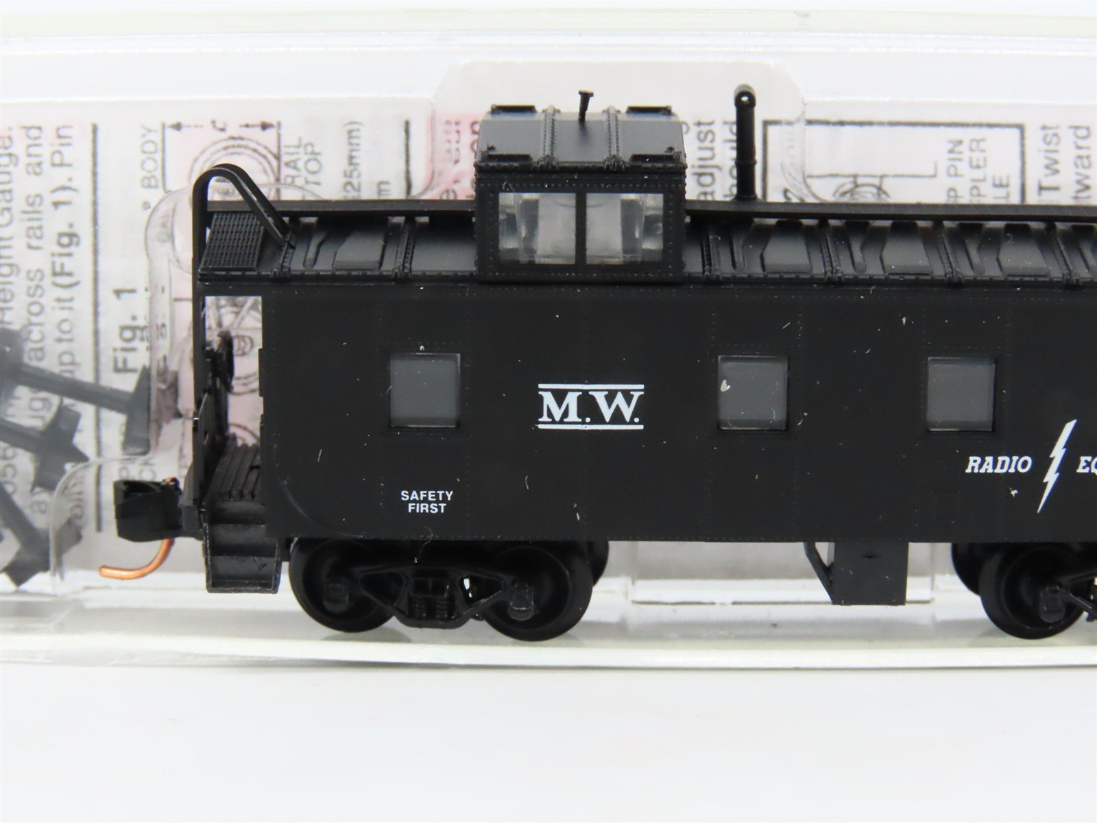 N Scale Micro-Trains MTL 100070 MW Maintenance of Way 36' Steel Caboose