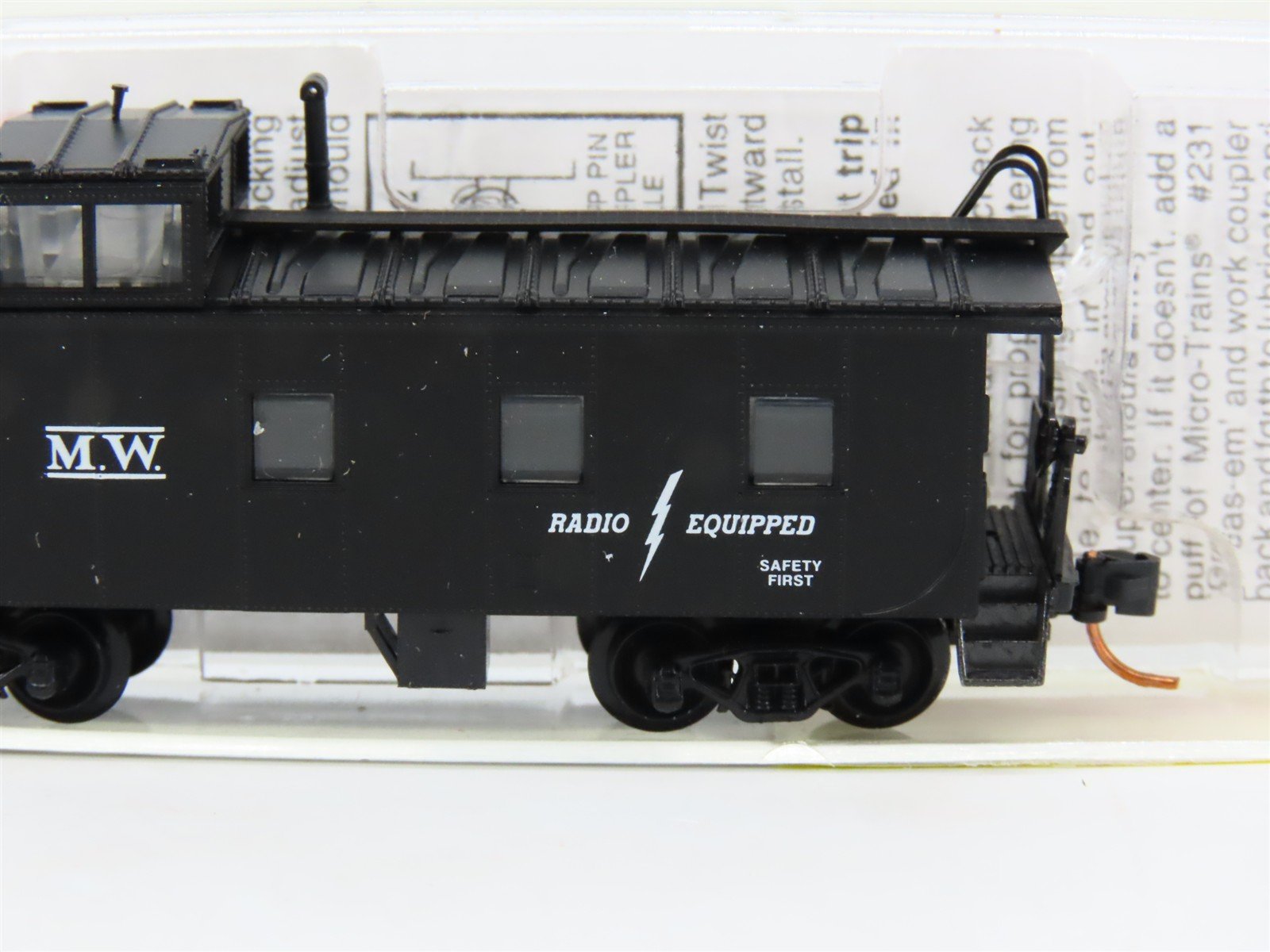 N Scale Micro-Trains MTL 100070 MW Maintenance of Way 36' Steel Caboose