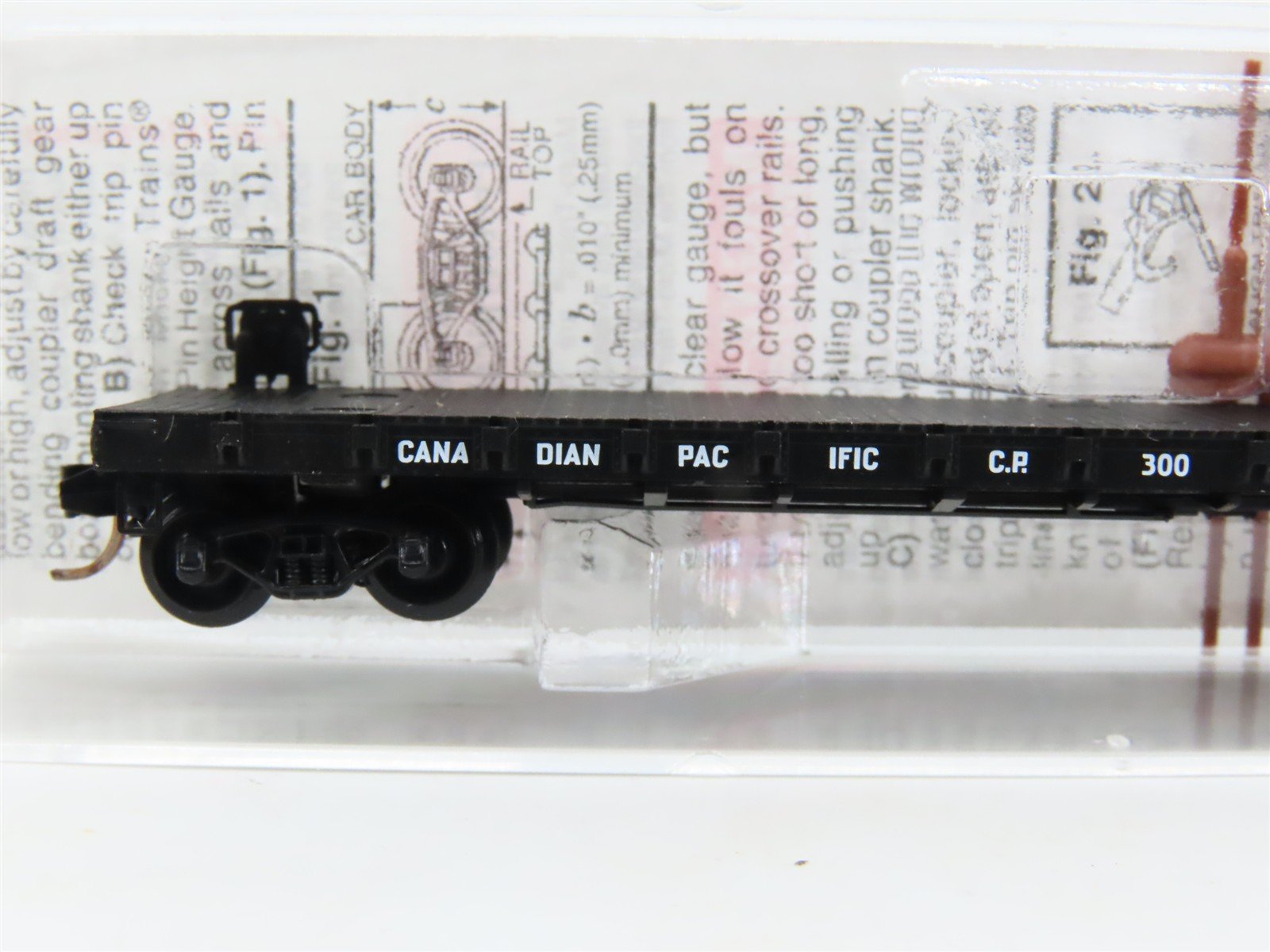 N Scale Micro-Trains MTL 44040 CP Canadian Pacific 50' Flatcar #300057