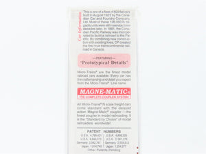 N Scale Micro-Trains MTL 44040 CP Canadian Pacific 50' Flatcar #300057