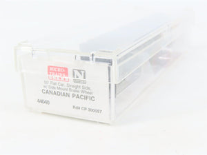 N Scale Micro-Trains MTL 44040 CP Canadian Pacific 50' Flatcar #300057