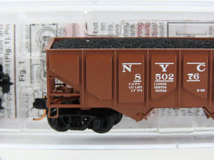 N Micro-Trains MTL 08500022 NYC New York Central 33' 2-Bay Open Hopper #850276