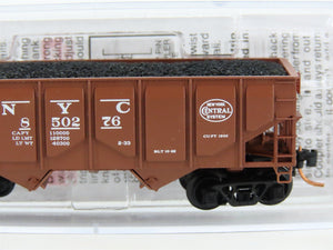N Micro-Trains MTL 08500022 NYC New York Central 33' 2-Bay Open Hopper #850276