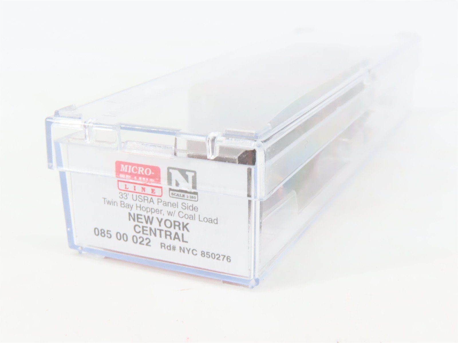 N Micro-Trains MTL 08500022 NYC New York Central 33' 2-Bay Open Hopper #850276