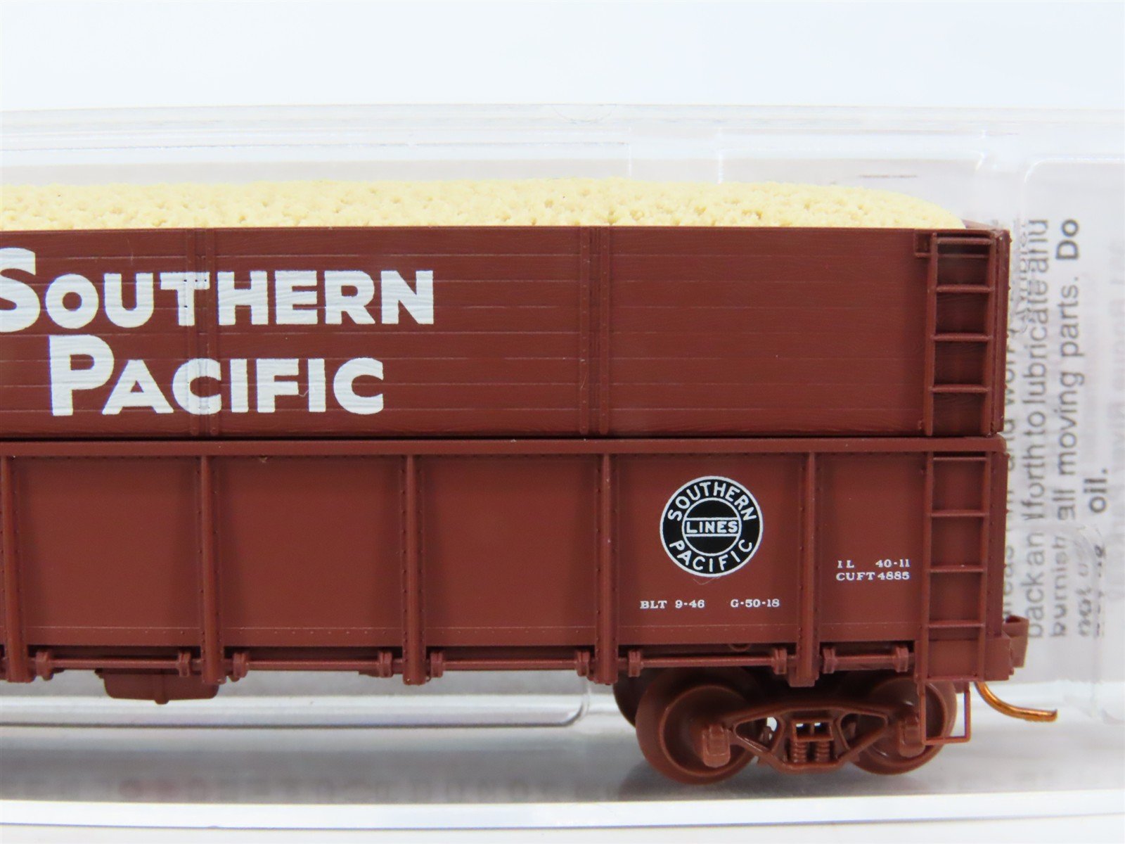 N Micro-Trains MTL 08400022 SP Southern Pacific 40' Drop Bottom Gondola #352010