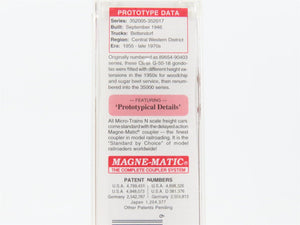 N Micro-Trains MTL 08400022 SP Southern Pacific 40' Drop Bottom Gondola #352010