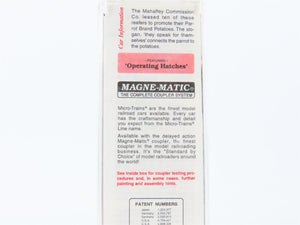 N Scale Micro-Trains MTL 46480 MACX Mahaffey Commission 40' Wood Reefer #3300