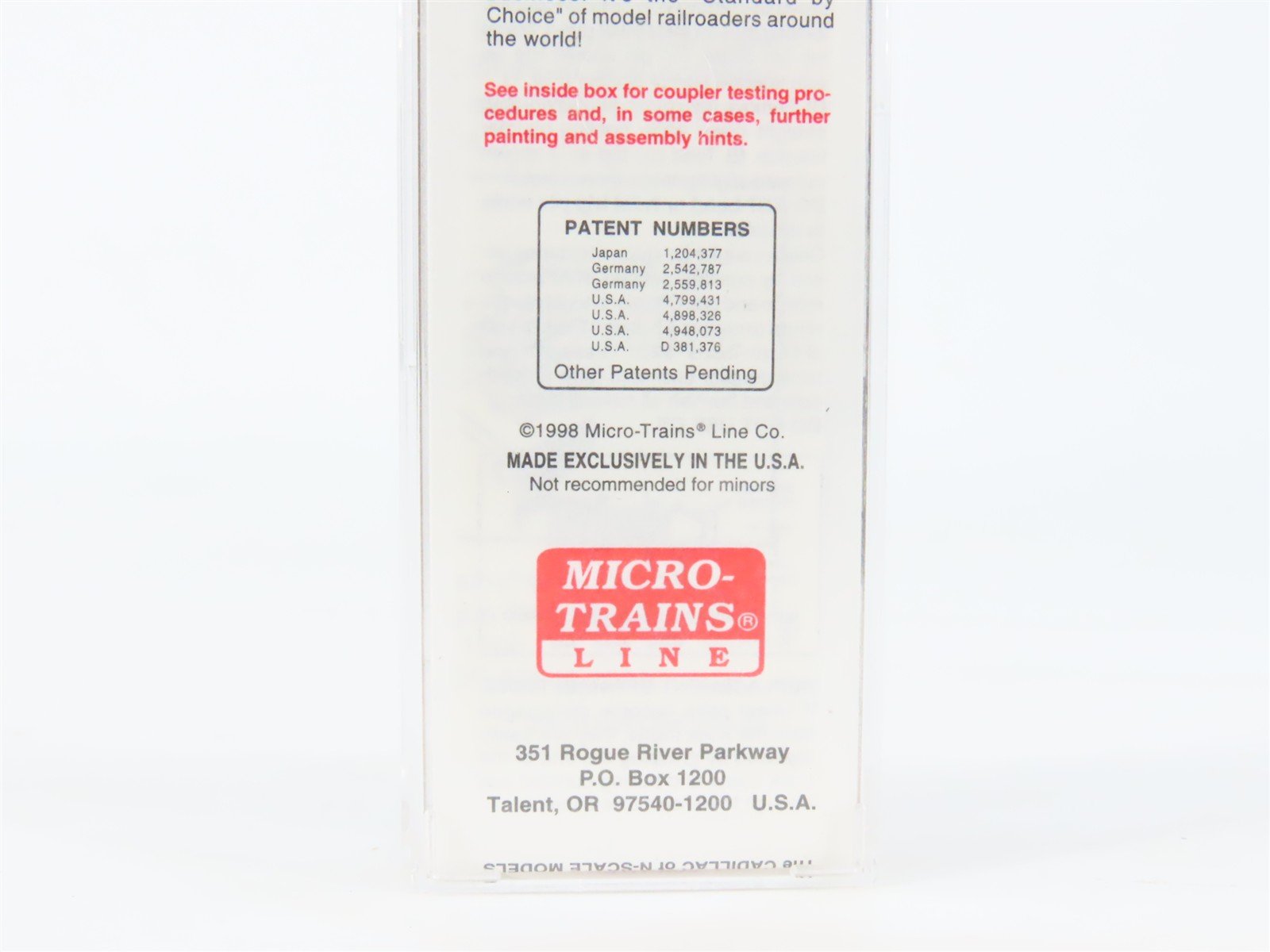 N Scale Micro-Trains MTL 46480 MACX Mahaffey Commission 40' Wood Reefer #3300