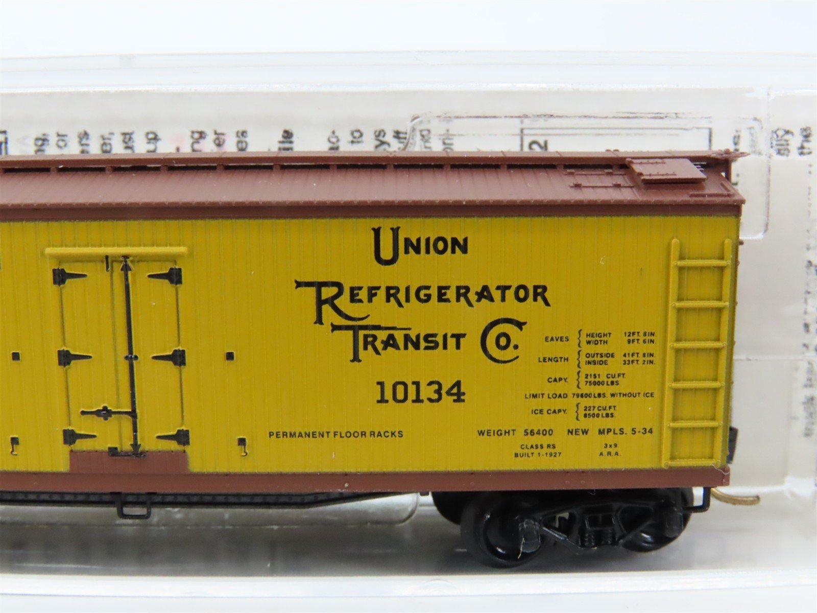 N Scale Micro-Trains MTL 49470 URTC Land O' Lakes 40' Wood Reefer #10134