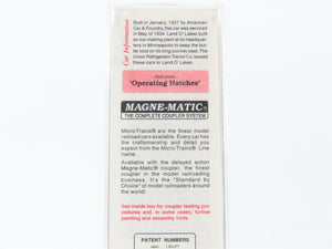 N Scale Micro-Trains MTL 49470 URTC Land O' Lakes 40' Wood Reefer #10134