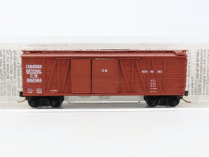 N Scale Micro-Trains MTL 40010 CN Canadian National 40' Braced Boxcar #582593