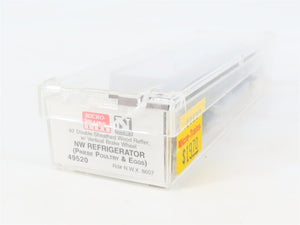 N Scale Micro-Trains MTL 49520 NWX NW Refrigerator 40' Wood Reefer #8607