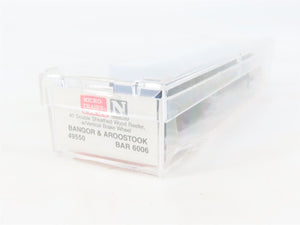 N Scale Micro-Trains MTL 49550 BAR Bangor & Aroostook 40' Wood Reefer #6006