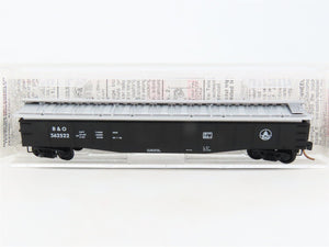N Scale Micro-Trains MTL 106040 B&O Baltimore & Ohio 50' Gondola #362522 wCover