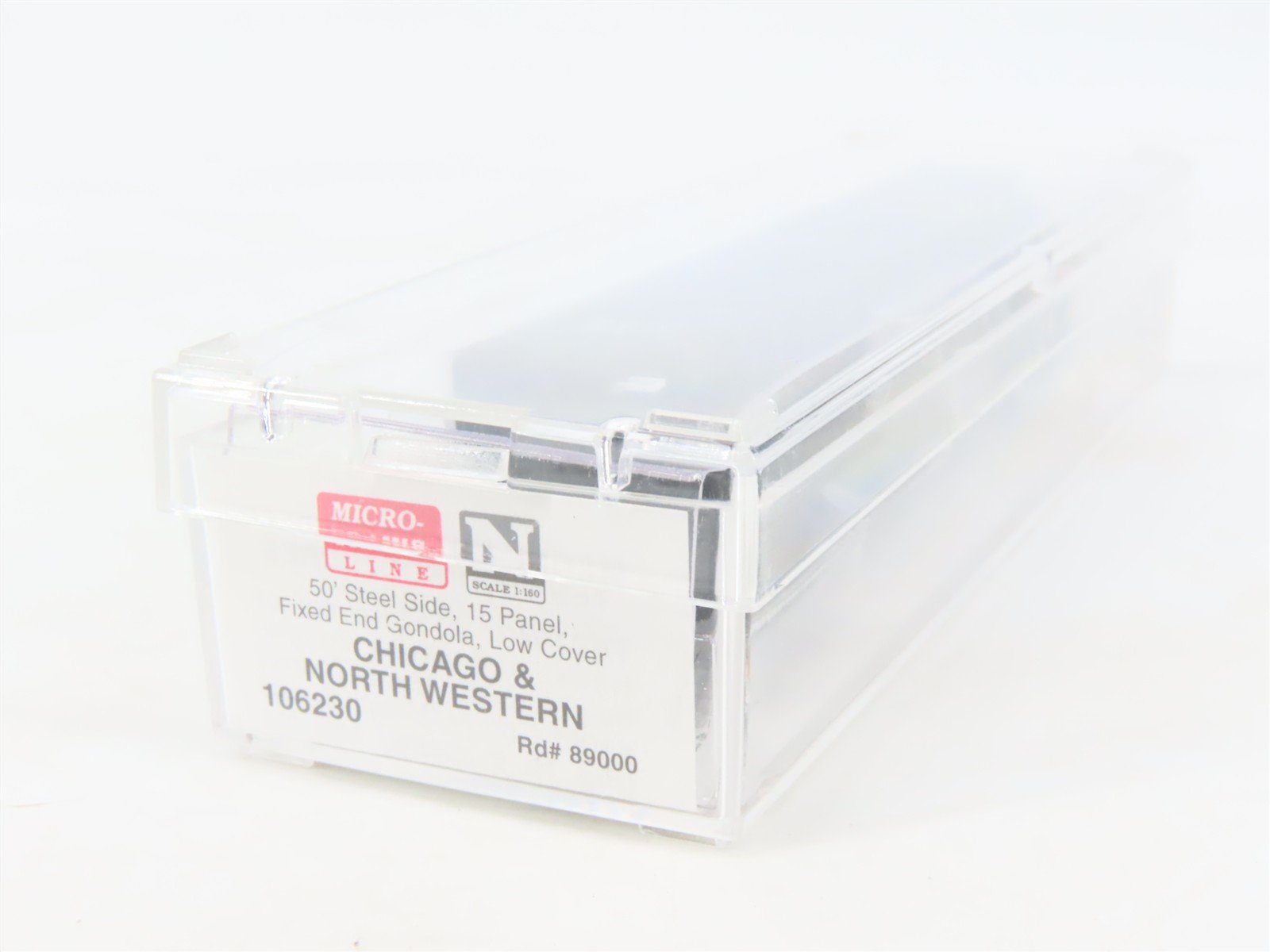 N Micro-Trains MTL 106230 CNW Chicago Northwestern 50' Gondola #89000 w/Cover