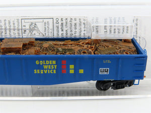 N Scale Micro-Trains MTL 10500130 GVSR Golden West 50' Gondola #327016 w/Load