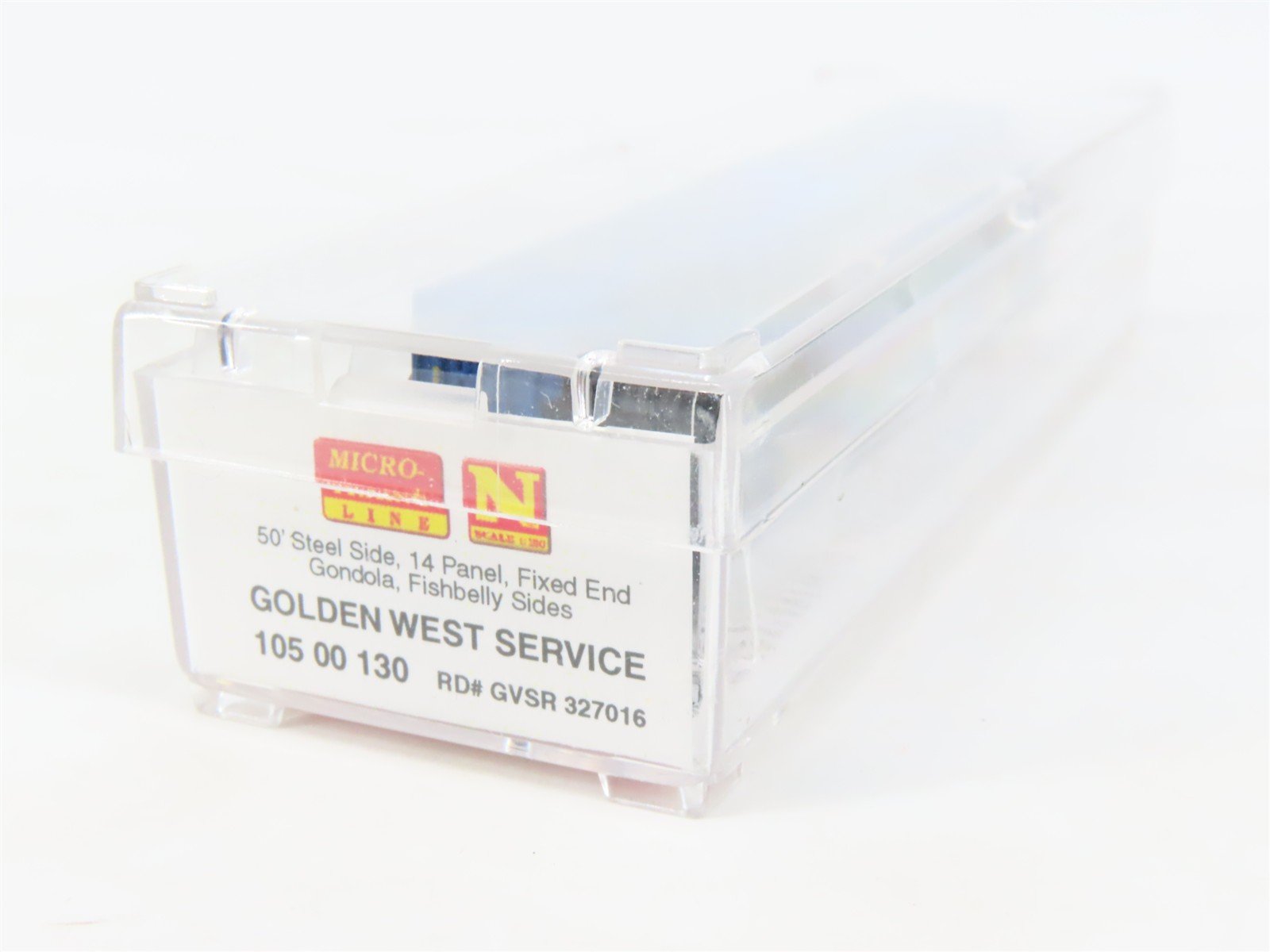 N Scale Micro-Trains MTL 10500130 GVSR Golden West 50' Gondola #327016 w/Load