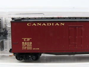 N Scale Micro-Trains MTL 04900530 CP Canadian Pacific 40' Wood Reefer #5609