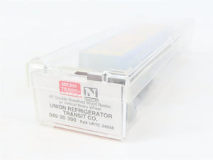 N Scale Micro-Trains MTL 04900390 URTC Bananas Dispatch Co 40' Reefer #24058