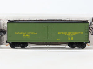 N Scale Micro-Trains MTL 49570 CN Canadian National 40' Wood Reefer #10329