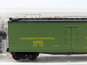 N Scale Micro-Trains MTL 49570 CN Canadian National 40' Wood Reefer #10329