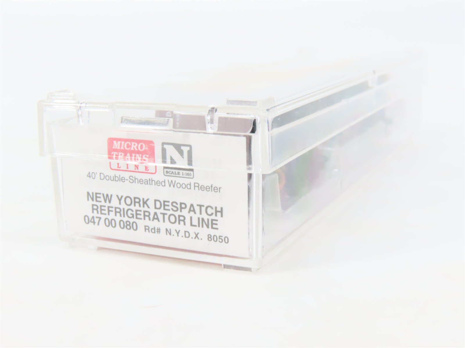 N Scale Micro-Trains MTL 04700080 NYDX New York Despatch 40' Wood Reefer #8050