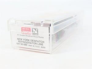 N Scale Micro-Trains MTL 04700080 NYDX New York Despatch 40' Wood Reefer #8050