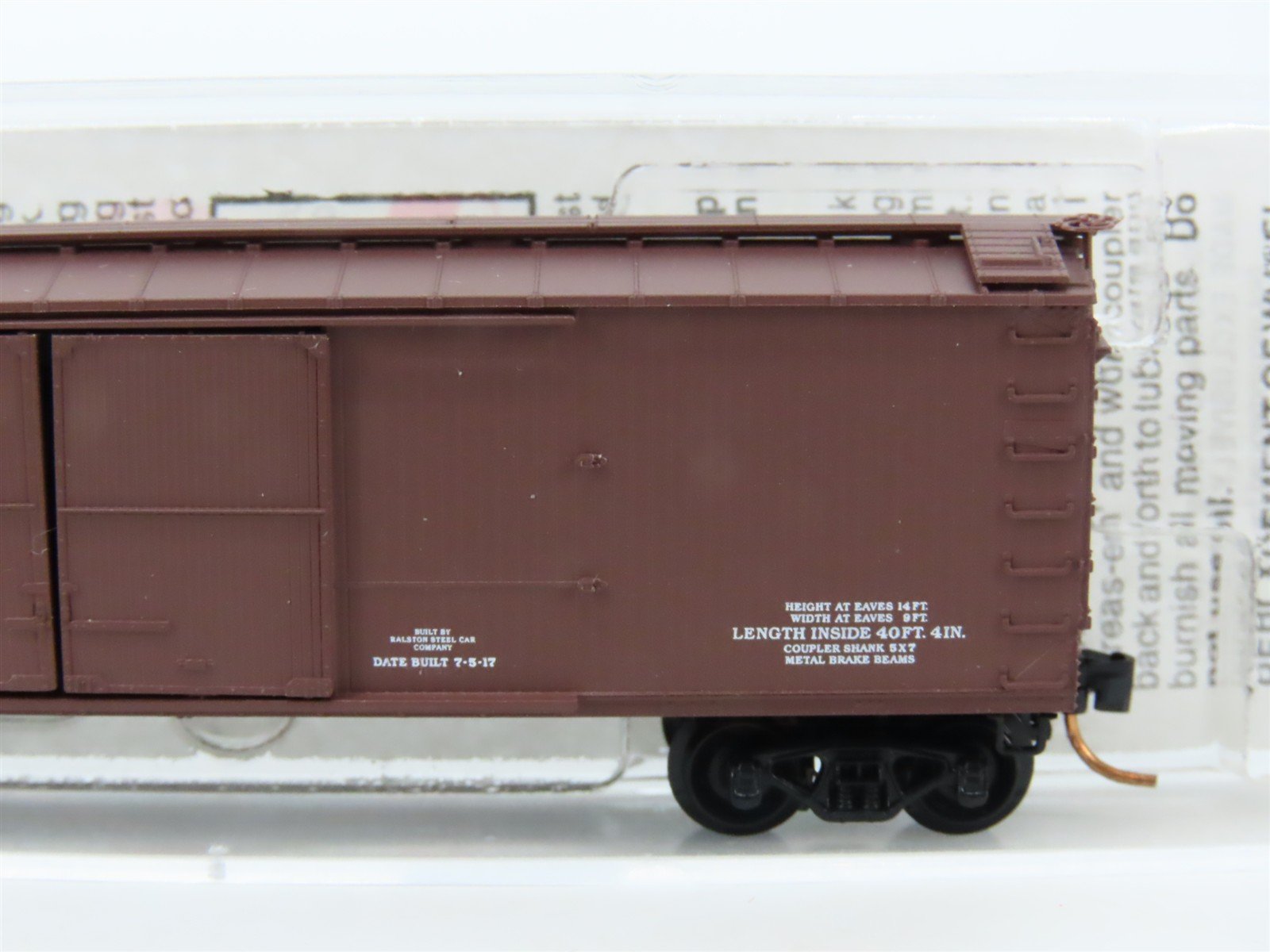 N Scale Micro-Trains MTL 41010 UP Union Pacific 40' Wood Boxcar #170774
