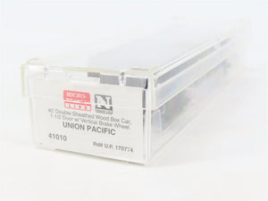 N Scale Micro-Trains MTL 41010 UP Union Pacific 40' Wood Boxcar #170774