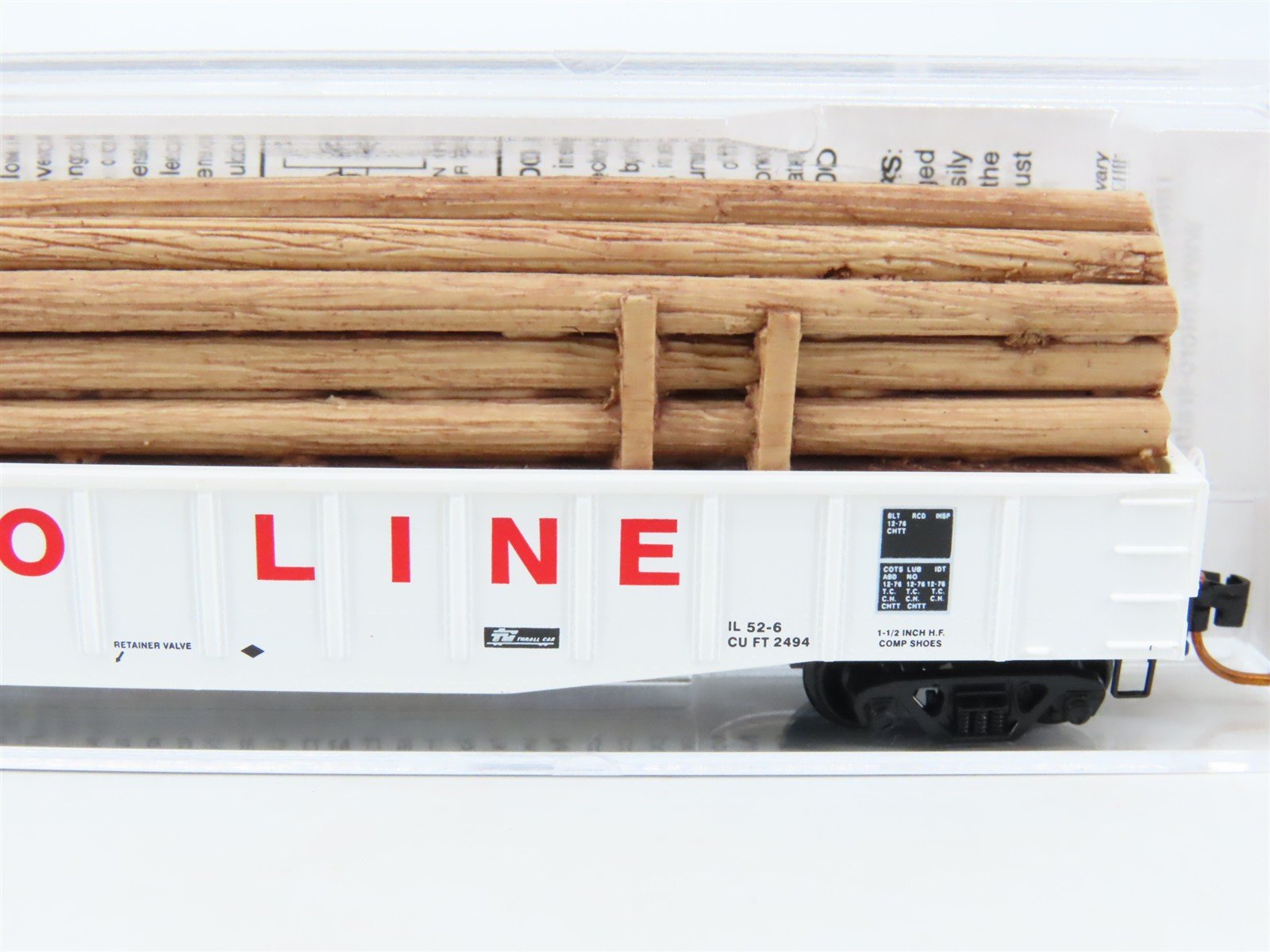 N Scale Micro-Trains MTL 10500200 SOO Line 50' Gondola #63352 w/Load