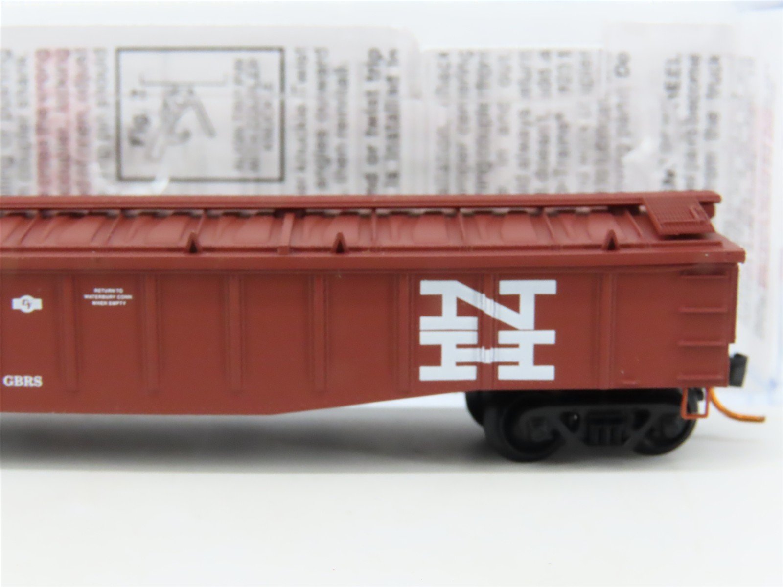 N Scale Micro-Trains MTL 10600010 NH New Haven 50' Gondola #62008 w/Cover