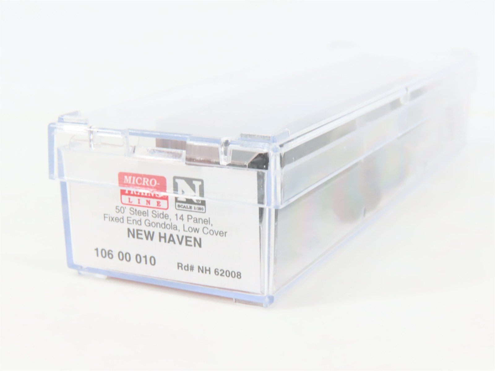 N Scale Micro-Trains MTL 10600010 NH New Haven 50' Gondola #62008 w/Cover