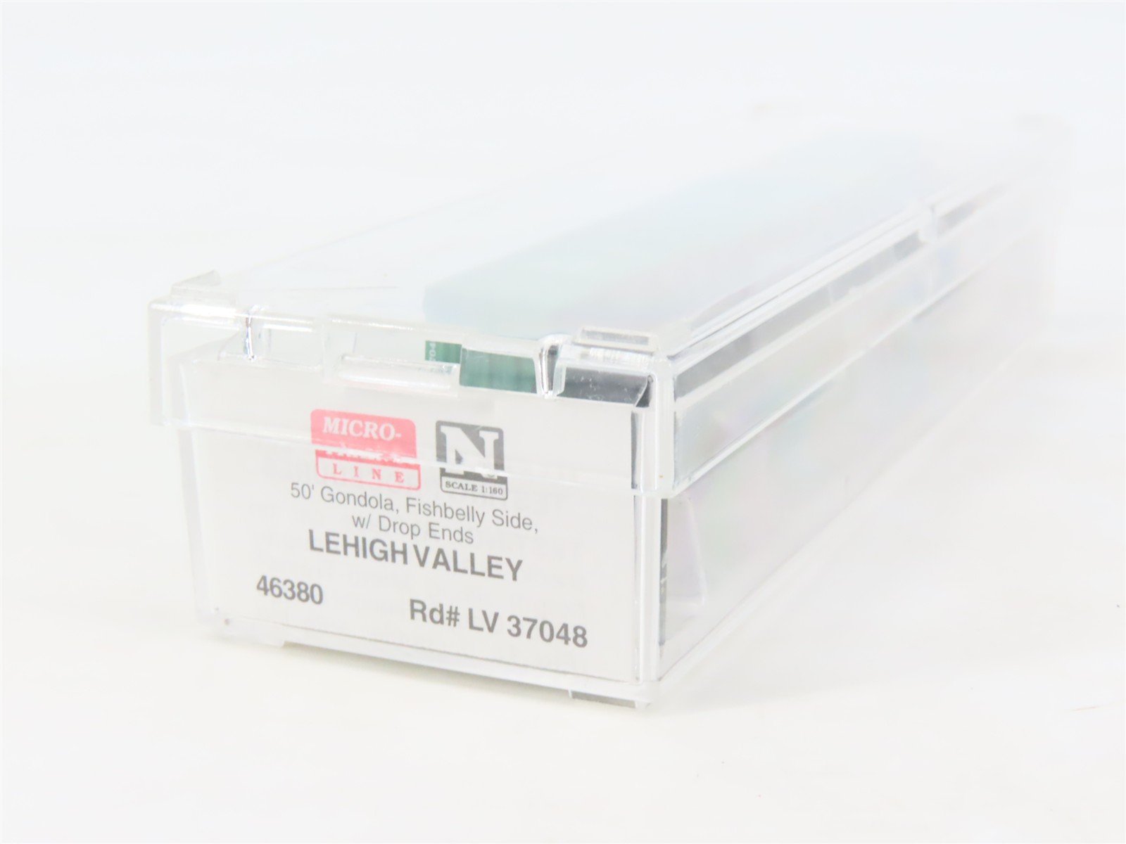 N Scale Micro-Trains MTL 46380 LV Lehigh Valley 50' Gondola #37048