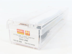N Scale Micro-Trains MTL 10500200 SOO Line 50' Gondola #63352 w/Load