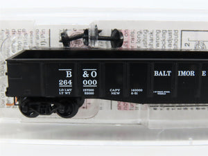 N Scale Micro-Trains MTL 105030 B&O Baltimore & Ohio 50' Gondola #264000