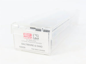 N Scale Micro-Trains MTL 105030 B&O Baltimore & Ohio 50' Gondola #264000