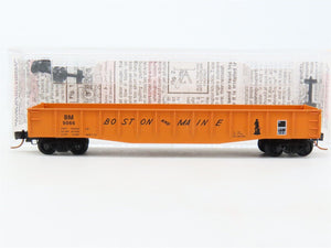 N Scale Micro-Trains MTL 46180 B&M Boston & Maine 50' Fishbelly Gondola #9066