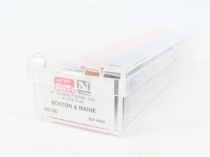 N Scale Micro-Trains MTL 46180 B&M Boston & Maine 50' Fishbelly Gondola #9066