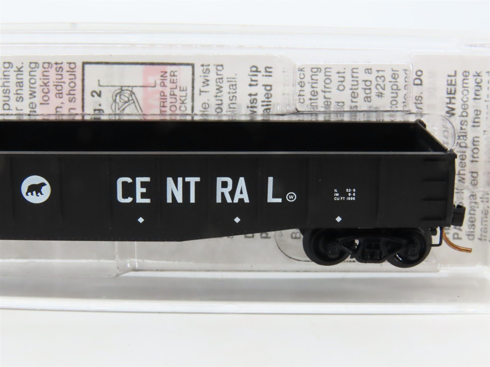 N Scale Micro-Trains MTL 46250 AC Algoma Central 50' Fishbelly Gondola #715