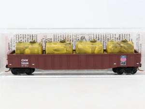 N Micro-Trains MTL 10500526 CNW Chicago Northwestern 50' Gondola #741048 wLoad