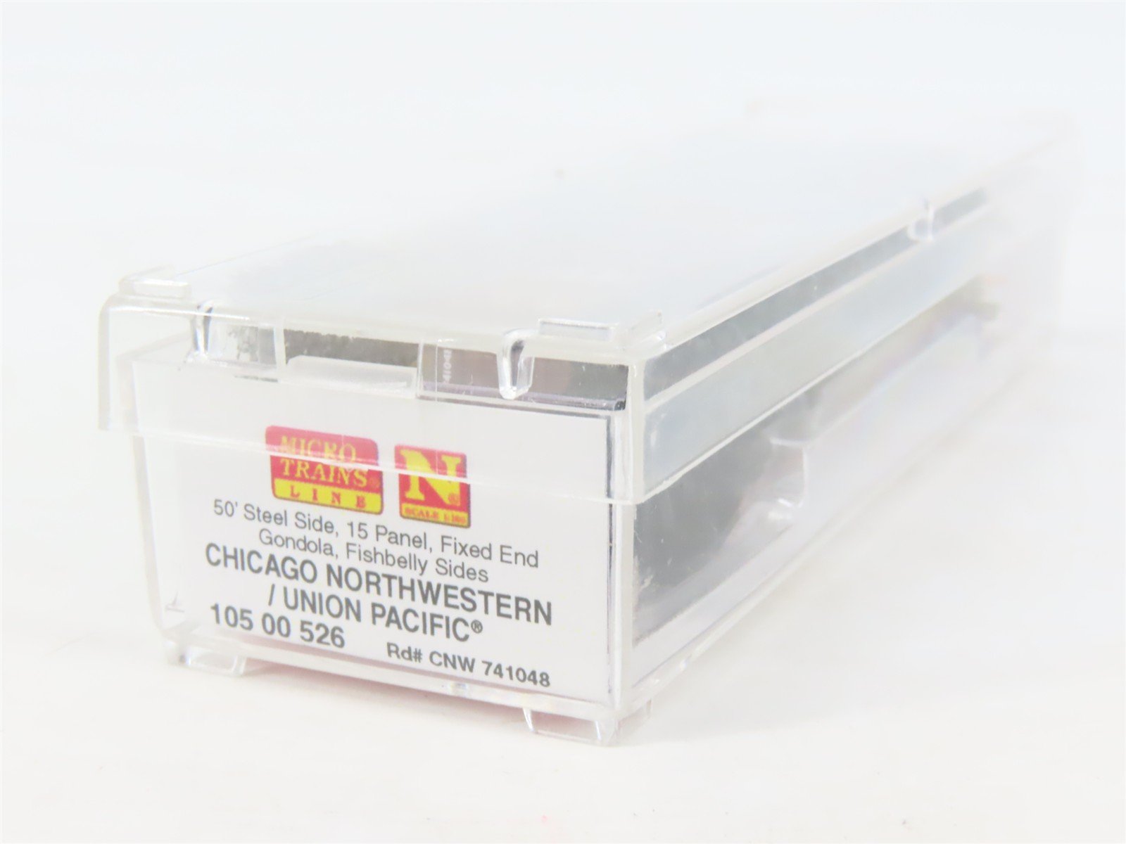 N Micro-Trains MTL 10500526 CNW Chicago Northwestern 50' Gondola #741048 wLoad