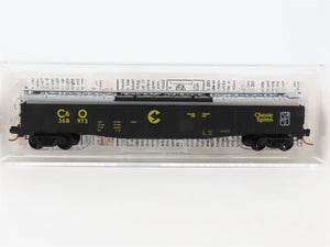 N Micro-Trains MTL 10600110 C&O Chesapeake & Ohio 50' Gondola #368973 wCover