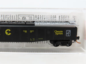 N Micro-Trains MTL 10600110 C&O Chesapeake & Ohio 50' Gondola #368973 wCover