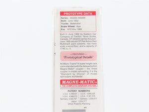 N Scale Micro-Trains MTL 105110 CP Canadian Pacific 50' Gondola #340222